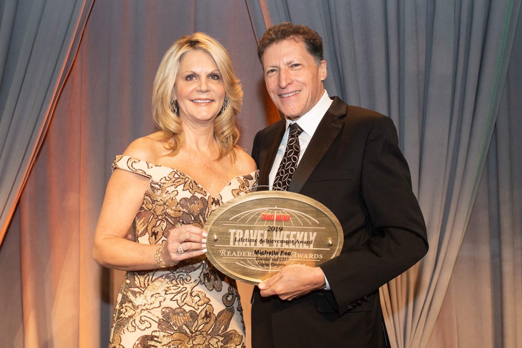 Michelle Fee with Arnie Weissmann